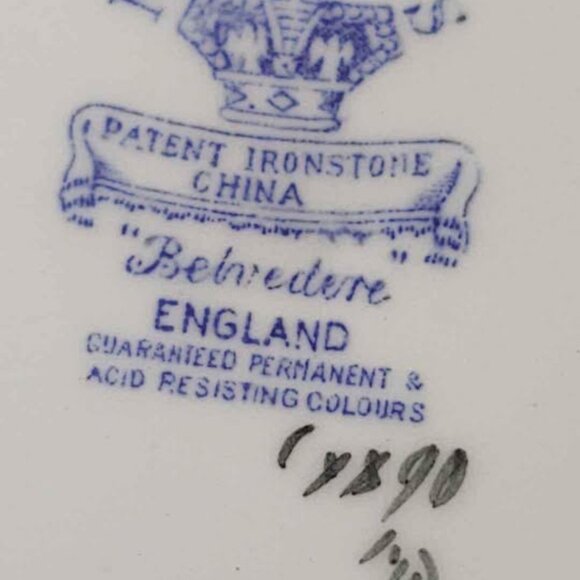 Vintage Masons Belvedere Dinner Plate - Picture 2 of 5